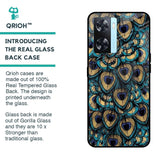 Peacock Feathers Glass case for OnePlus Nord N20 SE