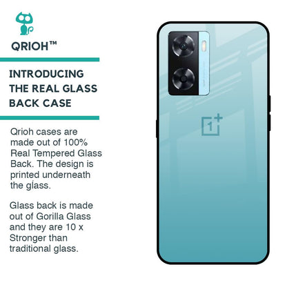 Arctic Blue Glass Case For OnePlus Nord N20 SE
