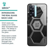 Hexagon Style Glass Case For OnePlus Nord N20 SE