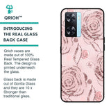Shimmer Roses Glass case for OnePlus Nord N20 SE
