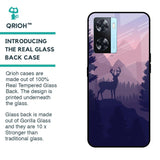 Deer In Night Glass Case For OnePlus Nord N20 SE