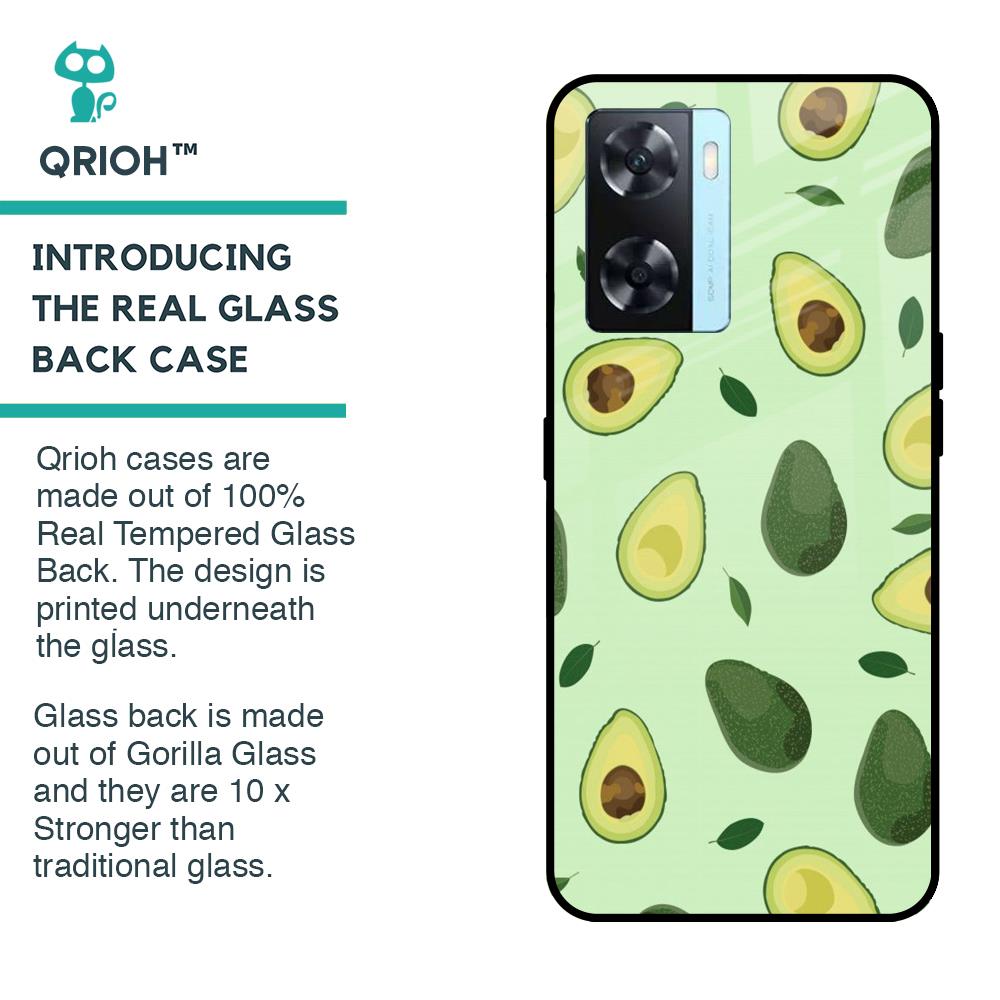 Avocado Green Glass Case For OnePlus Nord N20 SE