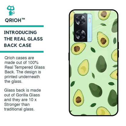 Avocado Green Glass Case For OnePlus Nord N20 SE
