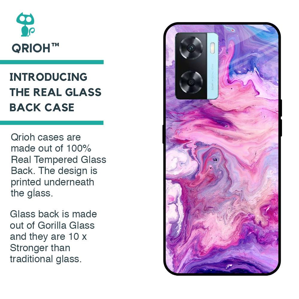 Cosmic Galaxy Glass Case for OnePlus Nord N20 SE