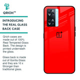 Blood Red Glass Case for OnePlus Nord N20 SE
