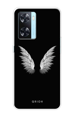 White Angel Wings OnePlus Nord N20 SE Back Cover