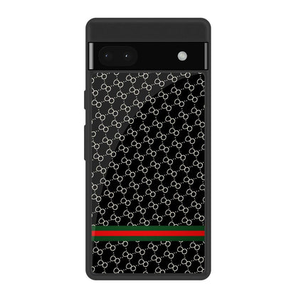 Branded Texture Google Pixel 6a Glass Back Cover Online