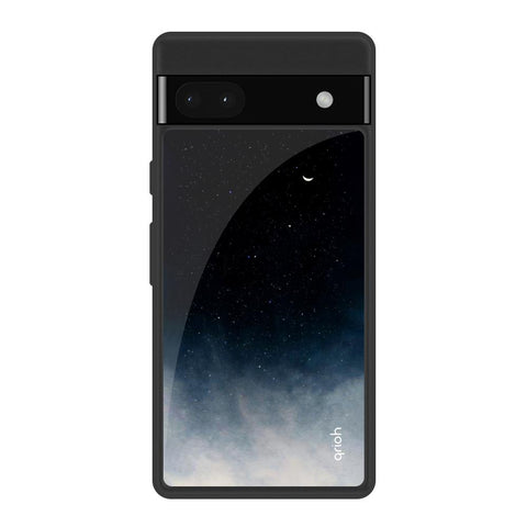 Black Aura Google Pixel 6a Glass Back Cover Online
