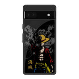 Dark Luffy Google Pixel 6a Glass Back Cover Online
