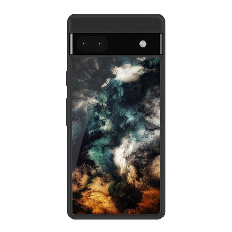 Multicolor Cloudy Smoke Google Pixel 6a Glass Back Cover Online