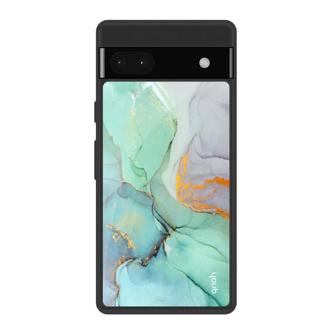 Green Marble Google Pixel 6a Glass Back Cover Online