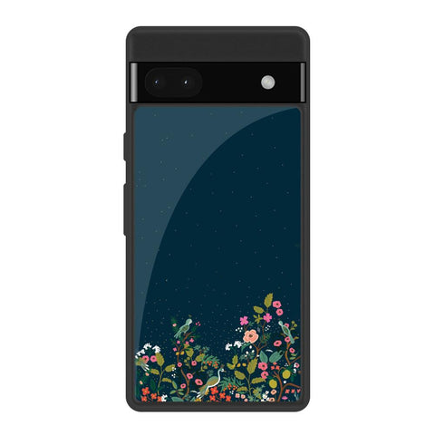 Small Garden Google Pixel 6a Glass Back Cover Online
