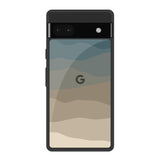 Abstract Mountain Pattern Google Pixel 6a Glass Back Cover Online