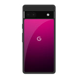 Purple Ombre Pattern Google Pixel 6a Glass Back Cover Online
