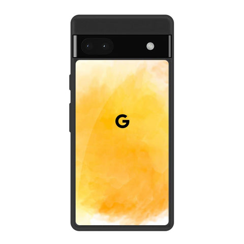 Rustic Orange Google Pixel 6a Glass Back Cover Online