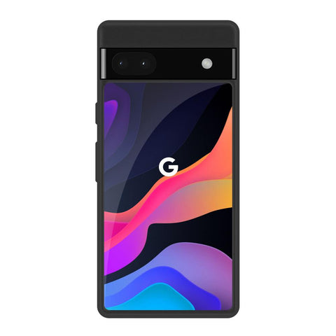 Colorful Fluid Google Pixel 6a Glass Back Cover Online