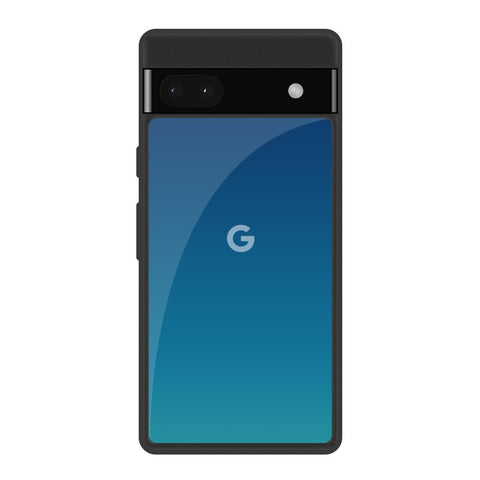 Celestial Blue Google Pixel 6a Glass Back Cover Online