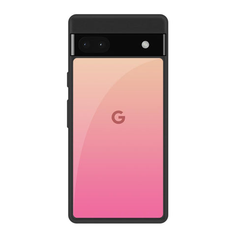 Pastel Pink Gradient Google Pixel 6a Glass Back Cover Online