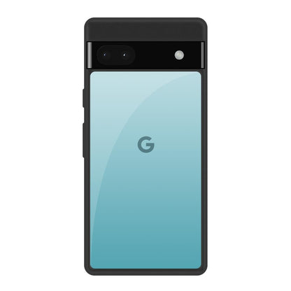 Arctic Blue Google Pixel 6a Glass Back Cover Online