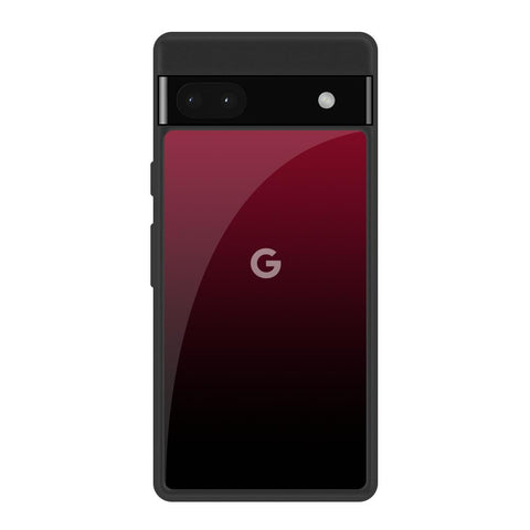 Wine Red Google Pixel 6a Glass Back Cover Online