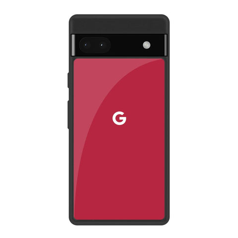 Solo Maroon Google Pixel 6a Glass Back Cover Online