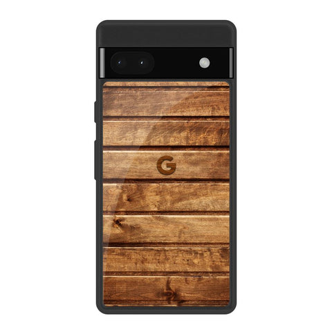 Wooden Planks Google Pixel 6a Glass Back Cover Online