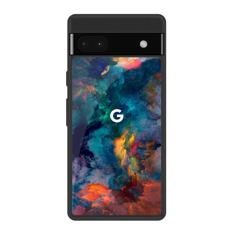 Colored Storm Google Pixel 6a Glass Back Cover Online