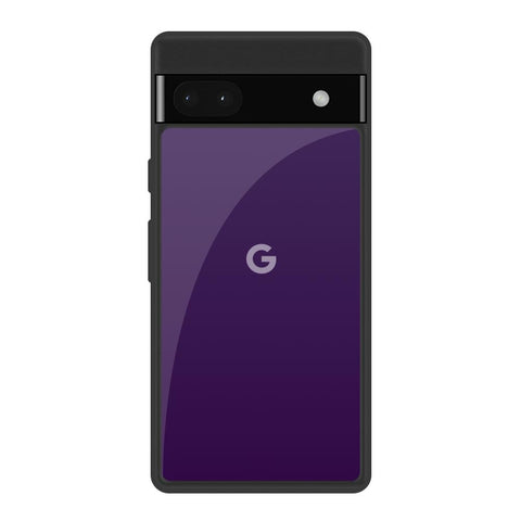 Dark Purple Google Pixel 6a Glass Back Cover Online