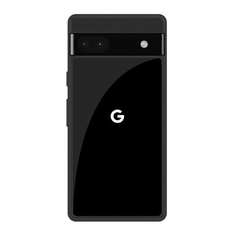 Jet Black Google Pixel 6a Glass Back Cover Online