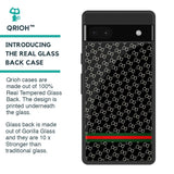 Branded Texture Glass Case for Google Pixel 6a