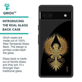 Mythical Phoenix Art Glass Case for Google Pixel 6a