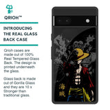 Dark Luffy Glass Case for Google Pixel 6a