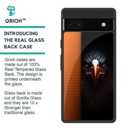 Angry Eagle Glass Case for Google Pixel 6a