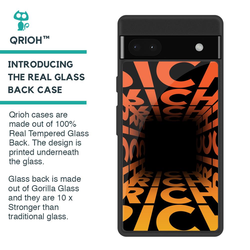 Eye Twister illusion Glass Case for Google Pixel 6a