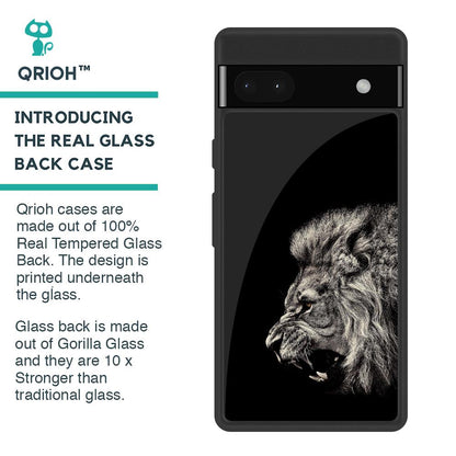 Brave Lion Glass Case for Google Pixel 6a