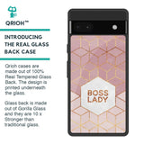 Boss Lady Glass Case for Google Pixel 6a