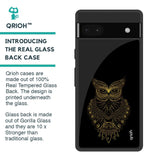 Golden Owl Glass Case for Google Pixel 6a