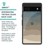 Abstract Mountain Pattern Glass Case for Google Pixel 6a