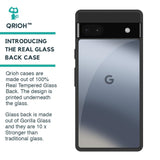 Space Grey Gradient Glass Case for Google Pixel 6a