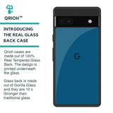 Cobalt Blue Glass Case for Google Pixel 6a