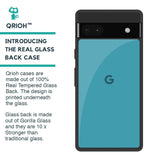 Oceanic Turquiose Glass Case for Google Pixel 6a