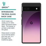 Purple Gradient Glass case for Google Pixel 6a