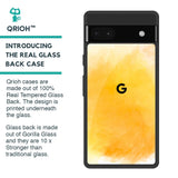 Rustic Orange Glass Case for Google Pixel 6a