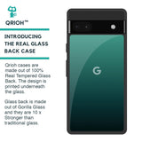Palm Green Glass Case For Google Pixel 6a