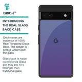 Indigo Pastel Glass Case For Google Pixel 6a