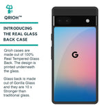Blue & Pink Ombre Glass case for Google Pixel 6a