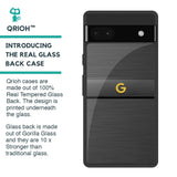 Grey Metallic Glass Case For Google Pixel 6a