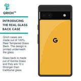 Fluorescent Yellow Glass case for Google Pixel 6a