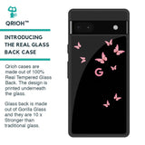 Fly Butterfly Glass Case for Google Pixel 6a