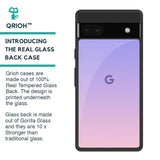 Lavender Gradient Glass Case for Google Pixel 6a